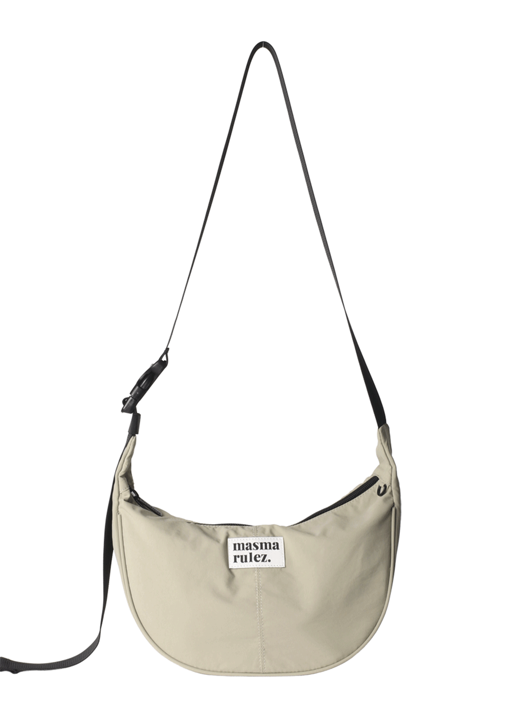 ★masmarulez★ Halfmoon cross bag _ Khaki beige Halfmoon cross bag-khaki beige masmarulez官方網站