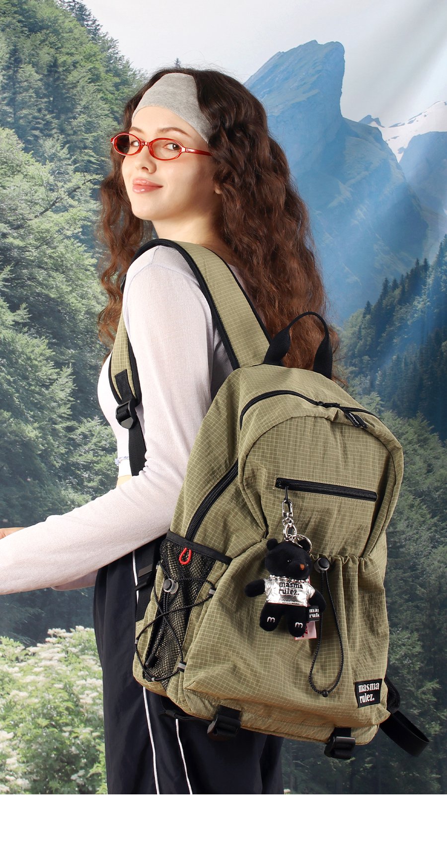 마스마룰즈]Nomad light backpack_Olive